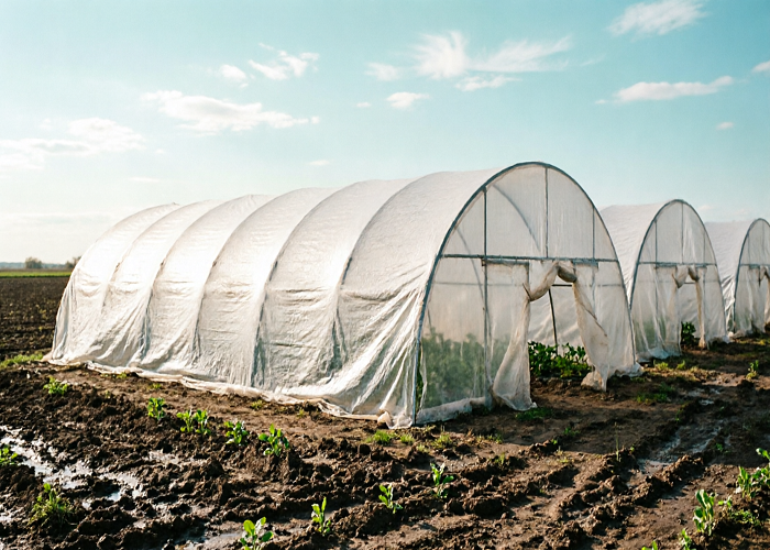 کاربرد اسپان باند در گلخانه و کشاورزی